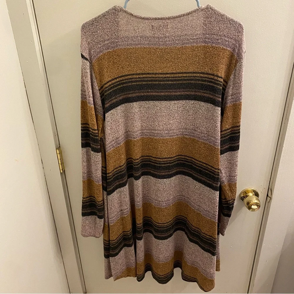 Maurices Striped Duster Cardigan Size XL - Picture 6 of 6